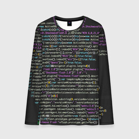 Мужской лонгслив 3D с принтом PHP CODE в Тюмени, 100% полиэстер | длинные рукава, круглый вырез горловины, полуприлегающий силуэт | hugo weaving | pc | the matrix | код | компьютеры | матрица | матрица 4 | программист | программный код | цифры
