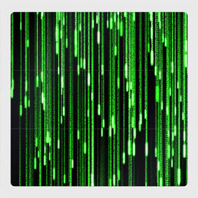 Магнитный плакат 3Х3 с принтом МАТРИЦА в Тюмени, Полимерный материал с магнитным слоем | 9 деталей размером 9*9 см | hugo weaving | pc | the matrix | код | компьютеры | матрица | матрица 4 | программист | программный код | цифры