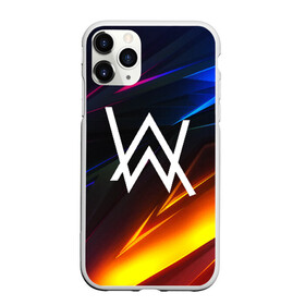 Чехол для iPhone 11 Pro матовый с принтом ALAN WALKER STRIPES в Тюмени, Силикон |  | Тематика изображения на принте: alan walker | aw | electro | electro music | music | алан уокер | музыка | музыкант | электро | электронная музыка