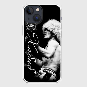 Чехол для iPhone 13 mini с принтом Хабиб Нурмагомедов в Тюмени,  |  | khabib nurmagomedov | mma | the eagle | боец | бои без правил | микс файт | мма | орёл | хабиб | хабиб нурмагомедов