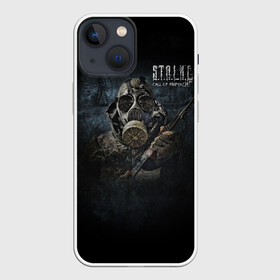 Чехол для iPhone 13 mini с принтом S.T.A.L.K.E.R.:CALL OF PRIPYAT в Тюмени,  |  | call of pripyat | stalker | аномалия | аэс | знак | зов припяти | колесо обозрения | креосан | припять | радиация | советский | союз | сталкер | чернобыль