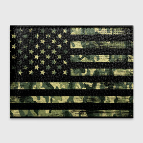 Обложка для студенческого билета с принтом American Flag Camo в Тюмени, натуральная кожа | Размер: 11*8 см; Печать на всей внешней стороне | eagle | states | united | usa | армейские | армия | камуфляж | орел | служба | снайпер | соединенных | солдат | сша | форма | штатов