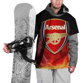 Накидка на куртку 3D с принтом Arsenal в Тюмени, 100% полиэстер |  | Тематика изображения на принте: arsenal | arsenal fc | the gunners | английский клуб | арсенал | лондон | лондонский арсенал | премьер лига | футбол | футболист | футбольный клуб