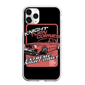 Чехол для iPhone 11 Pro матовый с принтом Extreme night drift в Тюмени, Силикон |  | Тематика изображения на принте: auto | car | cars | concept | crash | drift | drifting | extreme | fast | garage | race | racing | rally | super | turbo | автомобил | быстрый | дрифт | классика | экстрим