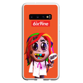 Чехол для Samsung Galaxy S10 с принтом 6ix9ine - STOOPID в Тюмени, Силикон | Область печати: задняя сторона чехла, без боковых панелей | Тематика изображения на принте: 6ix9ine | gangsta | gangsta rap | hip hop | rap | scum gang | stoopid | tekashi | trap | гэнгста | гэнгста рэп | рэп | текаши | трэп | хип хоп