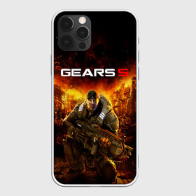 Чехол для iPhone 12 Pro Max с принтом GEARS 5 в Тюмени, Силикон |  | alien | combat | fight | game | gears 5 | gears of war | gun | human | man | monsters | powerful | saw | strong | war | weapon | игры