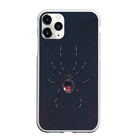 Чехол для iPhone 11 Pro Max матовый с принтом Каракурт в Тюмени, Силикон |  | marvel | spider | австралия | арахнофобия | вдова | кокон | красная | марвел | муха | насекомое | нить | паутина | полосы | сеть | спайдер | супергерой | тарантул | укус | фобия | черная | яд