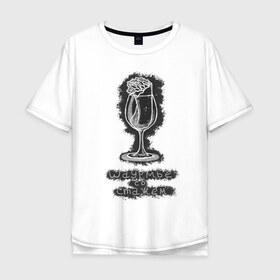 Мужская футболка хлопок Oversize с принтом Шаурмье со стажем в Тюмени, 100% хлопок | свободный крой, круглый ворот, “спинка” длиннее передней части | fast food. | еда | лаваш | надпись | фаст фуд | шаверма | шаурма | шаурмен | шаурмье
