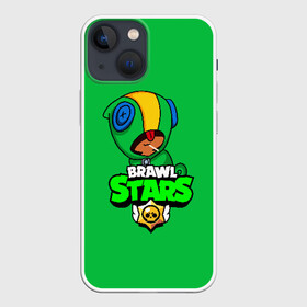 Чехол для iPhone 13 mini с принтом BRAWL STARS LEON в Тюмени,  |  | brawl stars | bull | colt | leon | stars | берли | бо | брок | ворон | джесси | динамайк | дэррил | кольт | леон | мортис | нита | пайпер | пенни | поко | пэм | рикошет | спайк | тара | фрэнк | шелли | эль примо