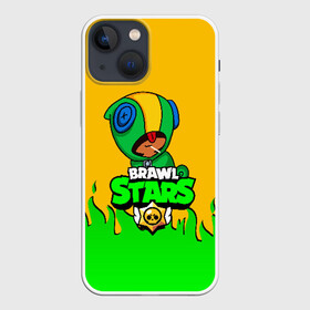 Чехол для iPhone 13 mini с принтом BRAWL STARS LEON в Тюмени,  |  | brawl stars | bull | colt | leon | stars | берли | бо | брок | ворон | джесси | динамайк | дэррил | кольт | леон | мортис | нита | пайпер | пенни | поко | пэм | рикошет | спайк | тара | фрэнк | шелли | эль примо