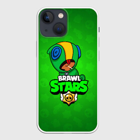 Чехол для iPhone 13 mini с принтом BRAWL STARS LEON в Тюмени,  |  | brawl stars | bull | colt | leon | stars | берли | бо | брок | ворон | джесси | динамайк | дэррил | кольт | леон | мортис | нита | пайпер | пенни | поко | пэм | рикошет | спайк | тара | фрэнк | шелли | эль примо