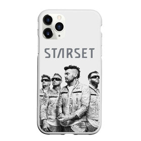 Чехол для iPhone 11 Pro Max матовый с принтом Starset Band в Тюмени, Силикон |  | logo | rock | starset | лого | рок | старсет
