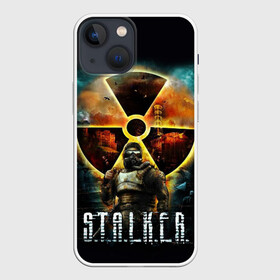 Чехол для iPhone 13 mini с принтом S.T.A.L.K.E.R. в Тюмени,  |  | 2 | call of chernobyl | s.t.a.l.k.e.r. | shadow of chernobyl | stalker | зов припяти | зона | летс плей | моды | сталкер | стрим | тень чернобыля | чистое небо