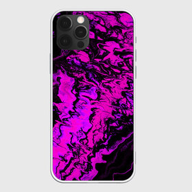 Чехол для iPhone 12 Pro Max с принтом Пурпурные краски в Тюмени, Силикон |  | abstract | acrylic | art | color | liquid | modern | paint | painting | splash | абстракция | акрил | арт | брызги | жидкость | искусство | краска | рисунок | современный