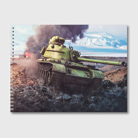 Альбом для рисования с принтом ТАНКИСТ Т-34 в Тюмени, 100% бумага
 | матовая бумага, плотность 200 мг. | game | tank | war | боевой танк | война | выстрел | дым | игра | искры | огонь | пламя | танк | танки | танкист | техника