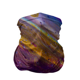 Бандана-труба 3D с принтом Краска в Тюмени, 100% полиэстер, ткань с особыми свойствами — Activecool | плотность 150‒180 г/м2; хорошо тянется, но сохраняет форму | bubbles | color | абстрактно | абстракция | гель | краска | краски | красочный | лак | покрашенный | покрашены | пузыри | пузырь | пузырьки