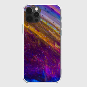Чехол для iPhone 12 Pro с принтом Краска в Тюмени, силикон | область печати: задняя сторона чехла, без боковых панелей | bubbles | color | абстрактно | абстракция | гель | краска | краски | красочный | лак | покрашенный | покрашены | пузыри | пузырь | пузырьки