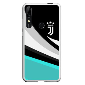 Чехол для Honor P Smart Z с принтом Juventus в Тюмени, Силикон | Область печати: задняя сторона чехла, без боковых панелей | calcio | club | cr7 | cristiano ronaldo | dybala | football | full highlights | goals | italia | juventus | napoli | roma | serie a | белый | италия | клуб | форма | черный | ювентус