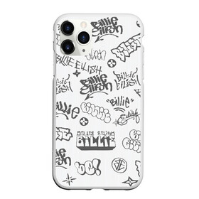 Чехол для iPhone 11 Pro матовый с принтом Billie Eilish Graffiti Gray в Тюмени, Силикон |  | billie | eilish | graffiti | grunge | айлиш | беляш | беляшик | билли | биляш | граффити | татуировки