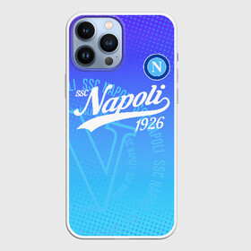 Чехол для iPhone 13 Pro Max с принтом Наполи в Тюмени,  |  | Тематика изображения на принте: napoli | ssc napoli | наполи | неаполь | форма | футбол | футболист | футбольный клуб