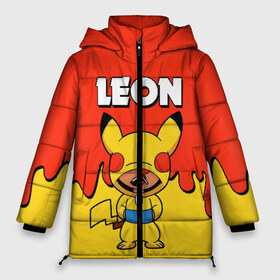 Женская зимняя куртка 3D с принтом Brawl Stars Leon Pikachu в Тюмени, верх — 100% полиэстер; подкладка — 100% полиэстер; утеплитель — 100% полиэстер | длина ниже бедра, силуэт Оверсайз. Есть воротник-стойка, отстегивающийся капюшон и ветрозащитная планка. 

Боковые карманы с листочкой на кнопках и внутренний карман на молнии | brawl stars | pikachu | взлом brawl stars | леон brawl stars | пикачу | сервера brawl stars | скачать brawl stars | скачать бесплатно brawl stars