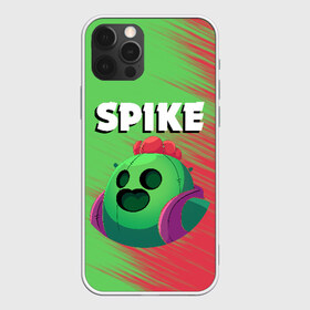 Чехол для iPhone 12 Pro Max с принтом BRAWL STARS SPIKE в Тюмени, Силикон |  | Тематика изображения на принте: android | brawl stars | colt | crow | games | leon | penny | poco. | shelly | spike | wanted | брав | бравл старс | звезды | игры | мобильные игры | старс