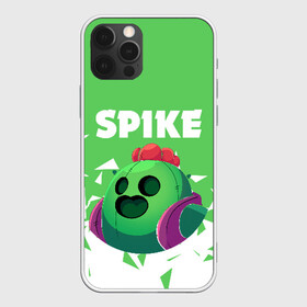 Чехол для iPhone 12 Pro Max с принтом BRAWL STARS SPIKE в Тюмени, Силикон |  | Тематика изображения на принте: android | brawl stars | colt | crow | games | leon | penny | poco. | shelly | spike | wanted | брав | бравл старс | звезды | игры | мобильные игры | старс