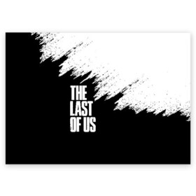 Поздравительная открытка с принтом  THE LAST OF US в Тюмени, 100% бумага | плотность бумаги 280 г/м2, матовая, на обратной стороне линовка и место для марки
 | cicadas | fireflies | the last of us | the last of us part 2 | джоэл | последние из нас | цикады | элли