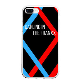 Чехол для iPhone 7Plus/8 Plus матовый с принтом Darling In The Franxx в Тюмени, Силикон | Область печати: задняя сторона чехла, без боковых панелей | 02 | anime | darling in the franxx | hiro | manga | zero two | аниме | ахегао | любимый во франксе | манга | милый во франксе | ноль два | хиро