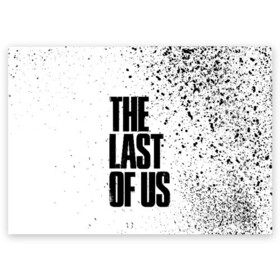 Поздравительная открытка с принтом  THE LAST OF US в Тюмени, 100% бумага | плотность бумаги 280 г/м2, матовая, на обратной стороне линовка и место для марки
 | cicadas | fireflies | the last of us | the last of us part 2 | джоэл | последние из нас | цикады | элли