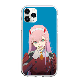 Чехол для iPhone 11 Pro матовый с принтом Darling In The Franxx в Тюмени, Силикон |  | 02 | anime | darling in the franxx | hiro | manga | zero two | аниме | ахегао | любимый во франксе | манга | милый во франксе | ноль два | хиро