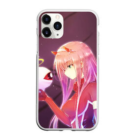 Чехол для iPhone 11 Pro матовый с принтом Darling In The Franxx в Тюмени, Силикон |  | 02 | anime | darling in the franxx | hiro | manga | zero two | аниме | ахегао | любимый во франксе | манга | милый во франксе | ноль два | хиро