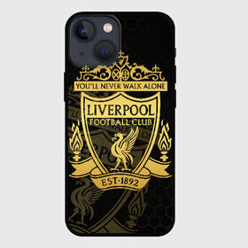 Чехол для iPhone 13 mini с принтом Ливерпуль в Тюмени,  |  | liverpool | liverpool fc | ynwa | you never walk alone | ливерпуль | фан ливерпуля | фанатская | футбол | футболист | футбольный клуб | энфильд