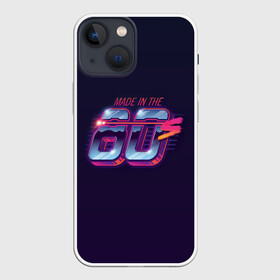 Чехол для iPhone 13 mini с принтом Made in the 80s в Тюмени,  |  | 80 | cyber | game | hotline | hotlinemiami | maiami | music | outrun | retro | retrowave | synth | synthwave | игра | кибер | ретро