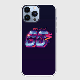 Чехол для iPhone 13 Pro Max с принтом Made in the 80s в Тюмени,  |  | 80 | cyber | game | hotline | hotlinemiami | maiami | music | outrun | retro | retrowave | synth | synthwave | игра | кибер | ретро