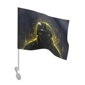Флаг для автомобиля с принтом Thermite в Тюмени, 100% полиэстер | Размер: 30*21 см | art | game art | rainbow six | siege | thermite | ubisoft | арт | игры | компьютерные игры | оперативник | осада | солдат | термит | шутер