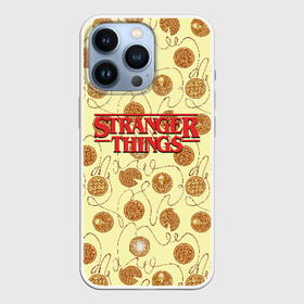 Чехол для iPhone 13 Pro с принтом Stranger Thing. Pancakes в Тюмени,  |  | beyond | eleven | hopper | jane | mike | stranger | things | wheeler | дастин | дела | джейн | загадочные | майк | одиннадцать | очень | события | странные | уилер | хендерсон | хоппер