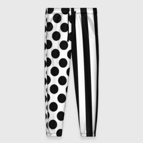 Женские брюки 3D с принтом Костюм клоуна в Тюмени, полиэстер 100% | прямой крой, два кармана без застежек по бокам, с мягкой трикотажной резинкой на поясе и по низу штанин. В поясе для дополнительного комфорта — широкие завязки | 
