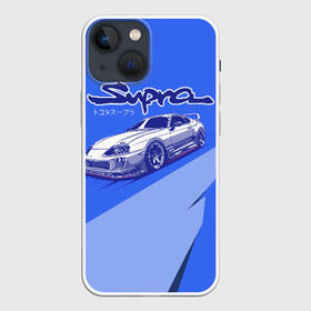 Чехол для iPhone 13 mini с принтом Supra в Тюмени,  |  | drag | drift | japan style | jdm | дрифт