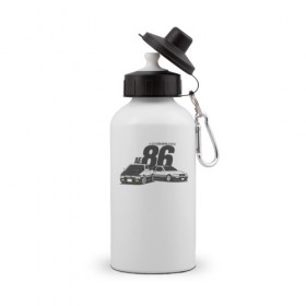 Бутылка спортивная с принтом AE86 в Тюмени, металл | емкость — 500 мл, в комплекте две пластиковые крышки и карабин для крепления | ae 86 | bosozoku | bosozoku style | drag | drift | japan style | jdm | босудзоку | босузоку | дрифт