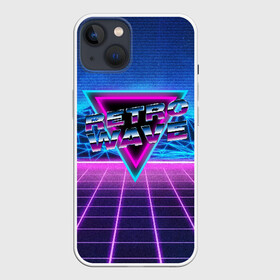 Чехол для iPhone 13 с принтом SYNTHWAVE   RETROWAVE в Тюмени,  |  | Тематика изображения на принте: hotline miami | neon | new retro wave | outrun | outrun electro | retro | retrowave | synth | synthwave | неон | ретро | хотлайн майами