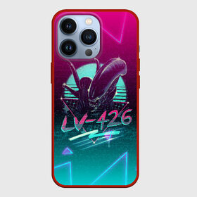 Чехол для iPhone 13 Pro с принтом НЕОНОВЫЙ ЧУЖОЙ в Тюмени,  |  | alien | hotline miami | neon | new retro wave | outrun | outrun electro | retro | retrowave | synth | synthwave | неон | ретро | хищник | хотлайн майами | чужой