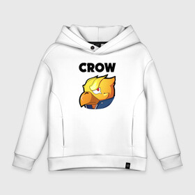 Детское худи Oversize хлопок с принтом BRAWL STARS CROW PHOENIX в Тюмени, френч-терри — 70% хлопок, 30% полиэстер. Мягкий теплый начес внутри —100% хлопок | боковые карманы, эластичные манжеты и нижняя кромка, капюшон на магнитной кнопке | android | brawl stars | colt | crow | games | leon | penny | poco. | shelly | spike | wanted | брав | бравл старс | звезды | игры | мобильные игры | старс