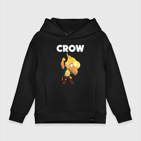 Детское худи Oversize хлопок с принтом BRAWL STARS CROW PHOENIX в Тюмени, френч-терри — 70% хлопок, 30% полиэстер. Мягкий теплый начес внутри —100% хлопок | боковые карманы, эластичные манжеты и нижняя кромка, капюшон на магнитной кнопке | android | brawl stars | colt | crow | games | leon | penny | poco. | shelly | spike | wanted | брав | бравл старс | звезды | игры | мобильные игры | старс