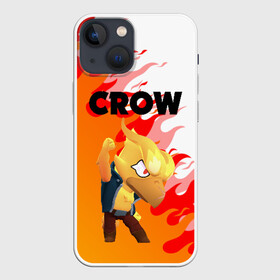 Чехол для iPhone 13 mini с принтом BRAWL STARS CROW PHOENIX в Тюмени,  |  | android | brawl stars | colt | crow | games | leon | penny | poco. | shelly | spike | wanted | брав | бравл старс | звезды | игры | мобильные игры | старс