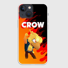 Чехол для iPhone 13 mini с принтом BRAWL STARS CROW PHOENIX в Тюмени,  |  | android | brawl stars | colt | crow | games | leon | penny | poco. | shelly | spike | wanted | брав | бравл старс | звезды | игры | мобильные игры | старс