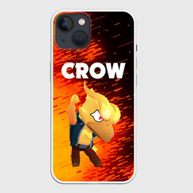 Чехол для iPhone 13 с принтом BRAWL STARS CROW PHOENIX в Тюмени,  |  | android | brawl stars | colt | crow | games | leon | penny | poco. | shelly | spike | wanted | брав | бравл старс | звезды | игры | мобильные игры | старс