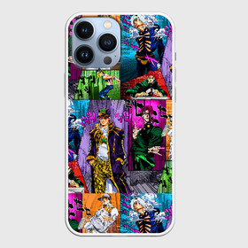 Чехол для iPhone 13 Pro Max с принтом Паттерн джоджо кира спидвагон в Тюмени,  |  | anime | jojo | jojo bizarre adventure | jojo’s bizarre adventure | аниме | джоджо | манга | невероятные приключения джоджо