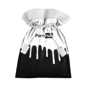 Подарочный 3D мешок с принтом PornHub в Тюмени, 100% полиэстер | Размер: 29*39 см | Тематика изображения на принте: brazzers | pron | бразерс | браззерс | любовь | сайт | сэкс