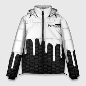 Мужская зимняя куртка 3D с принтом PornHub в Тюмени, верх — 100% полиэстер; подкладка — 100% полиэстер; утеплитель — 100% полиэстер | длина ниже бедра, свободный силуэт Оверсайз. Есть воротник-стойка, отстегивающийся капюшон и ветрозащитная планка. 

Боковые карманы с листочкой на кнопках и внутренний карман на молнии. | Тематика изображения на принте: brazzers | pron | бразерс | браззерс | любовь | сайт | сэкс